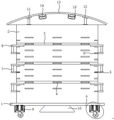 五金交電與水暖器材用可調(diào)高度貨物架的設(shè)計(jì)與應(yīng)用
